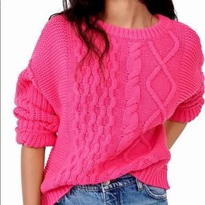 Free People Dream Cable Sweater NWT